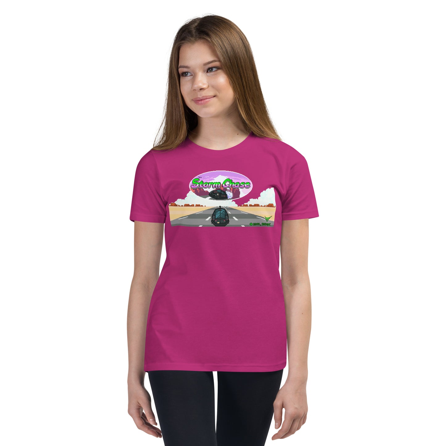 Storm Chase 16-Bit Youth Gamer Tee