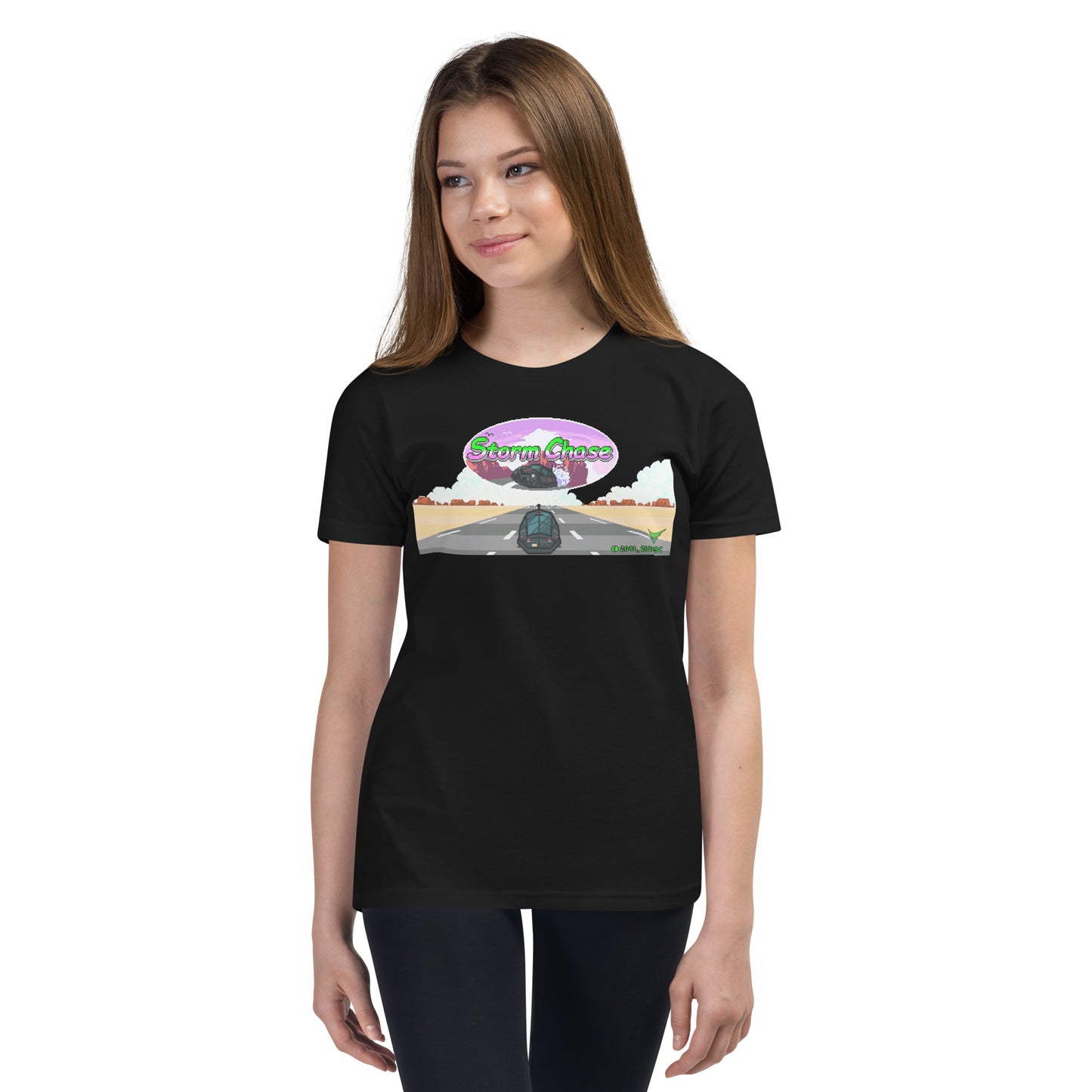 Storm Chase 16-Bit Youth Gamer Tee