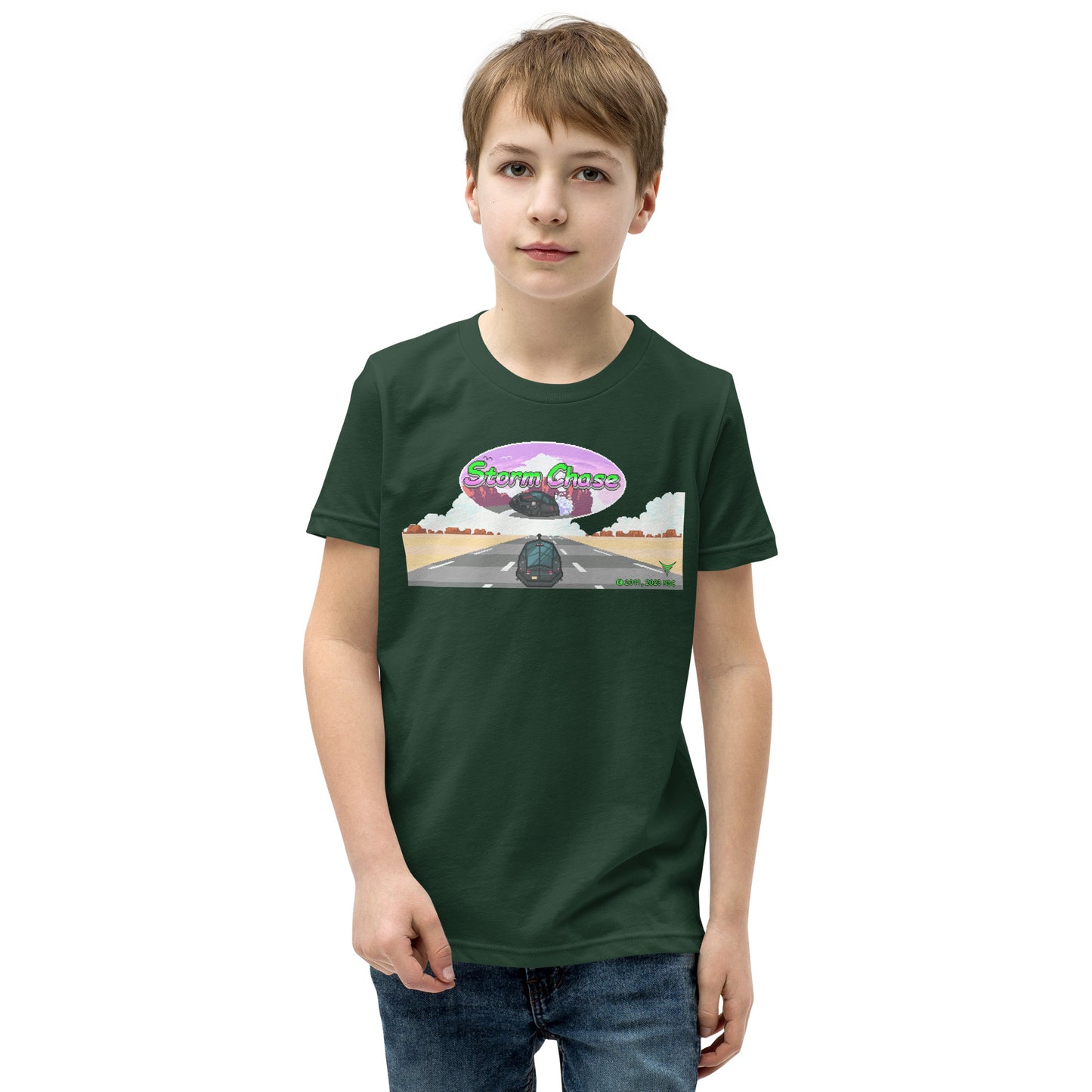 Storm Chase 16-Bit Youth Gamer Tee