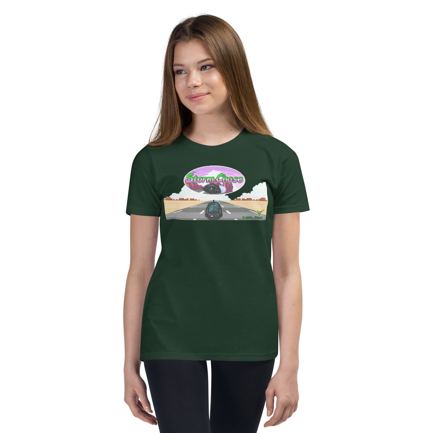 Storm Chase 16-Bit Youth Gamer Tee