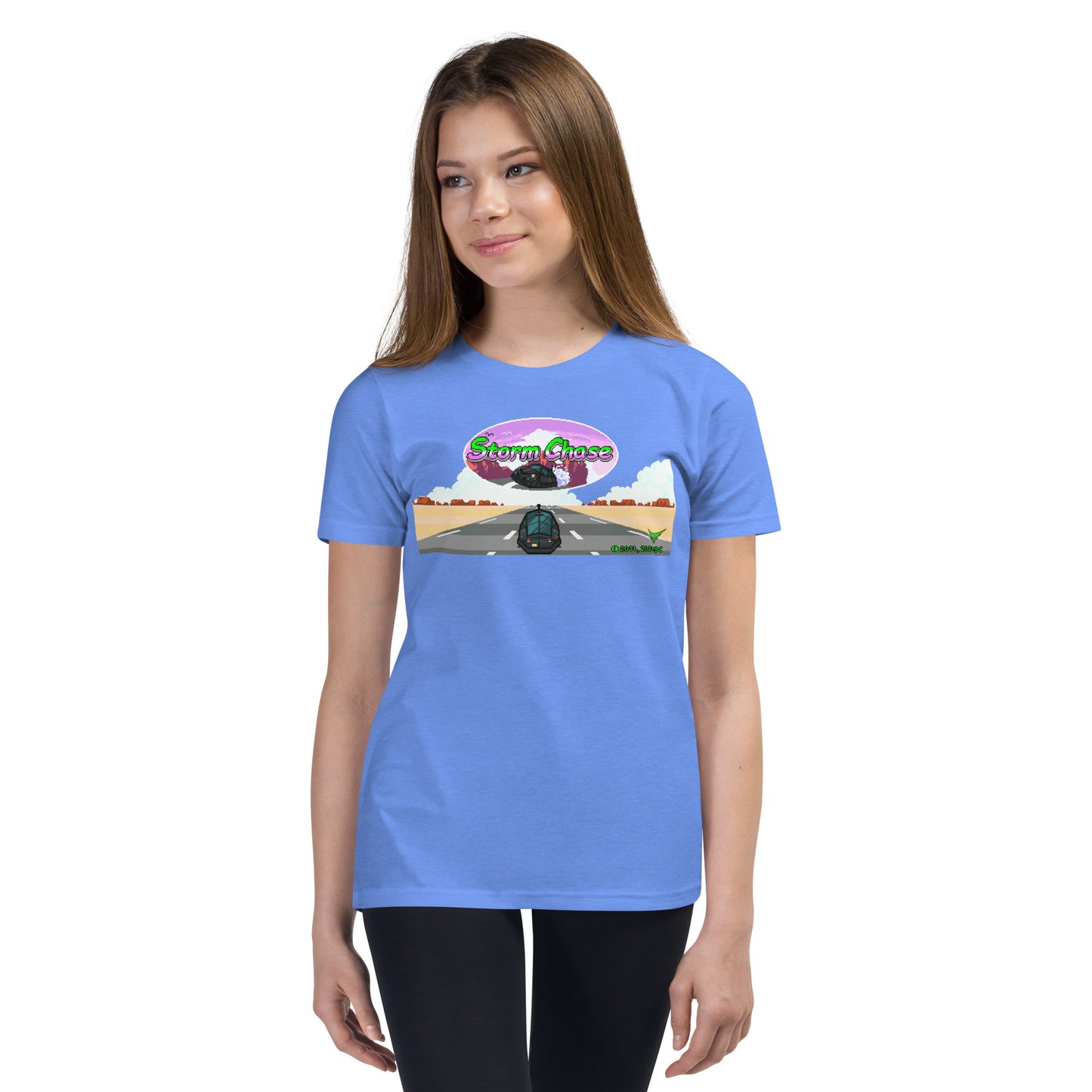 Storm Chase 16-Bit Youth Gamer Tee