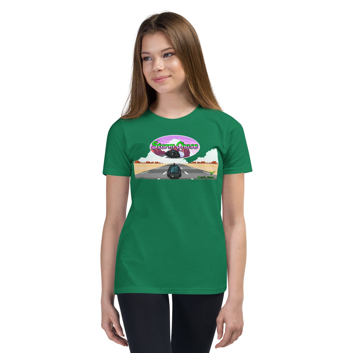 Storm Chase 16-Bit Youth Gamer Tee
