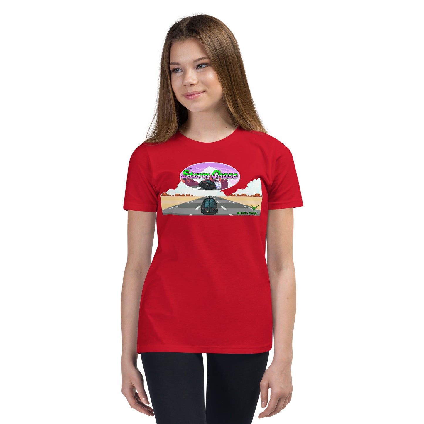 Storm Chase 16-Bit Youth Gamer Tee