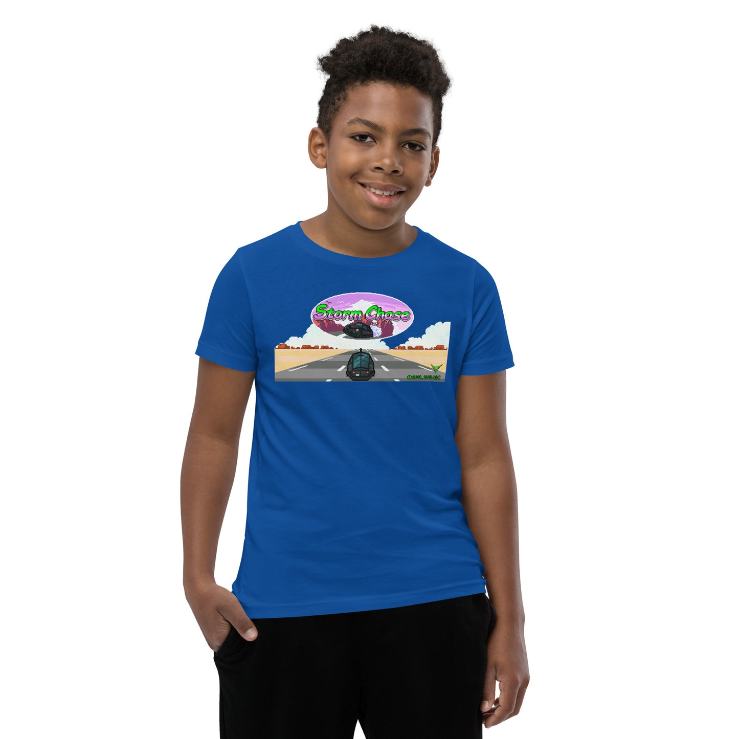 Storm Chase 16-Bit Youth Gamer Tee