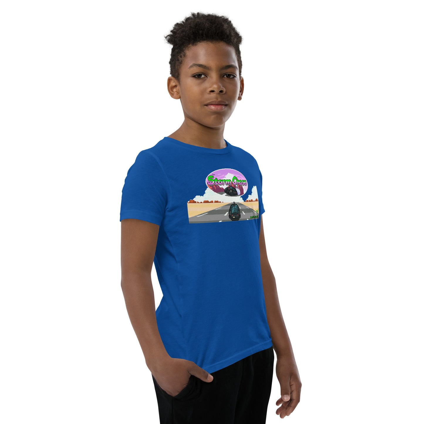 Storm Chase 16-Bit Youth Gamer Tee