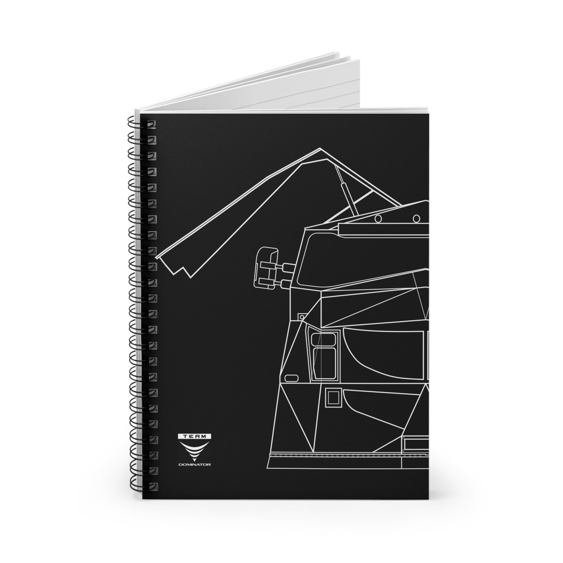 DOMINATOR WIREFRAME NOTEBOOK - Never Stop Chasing