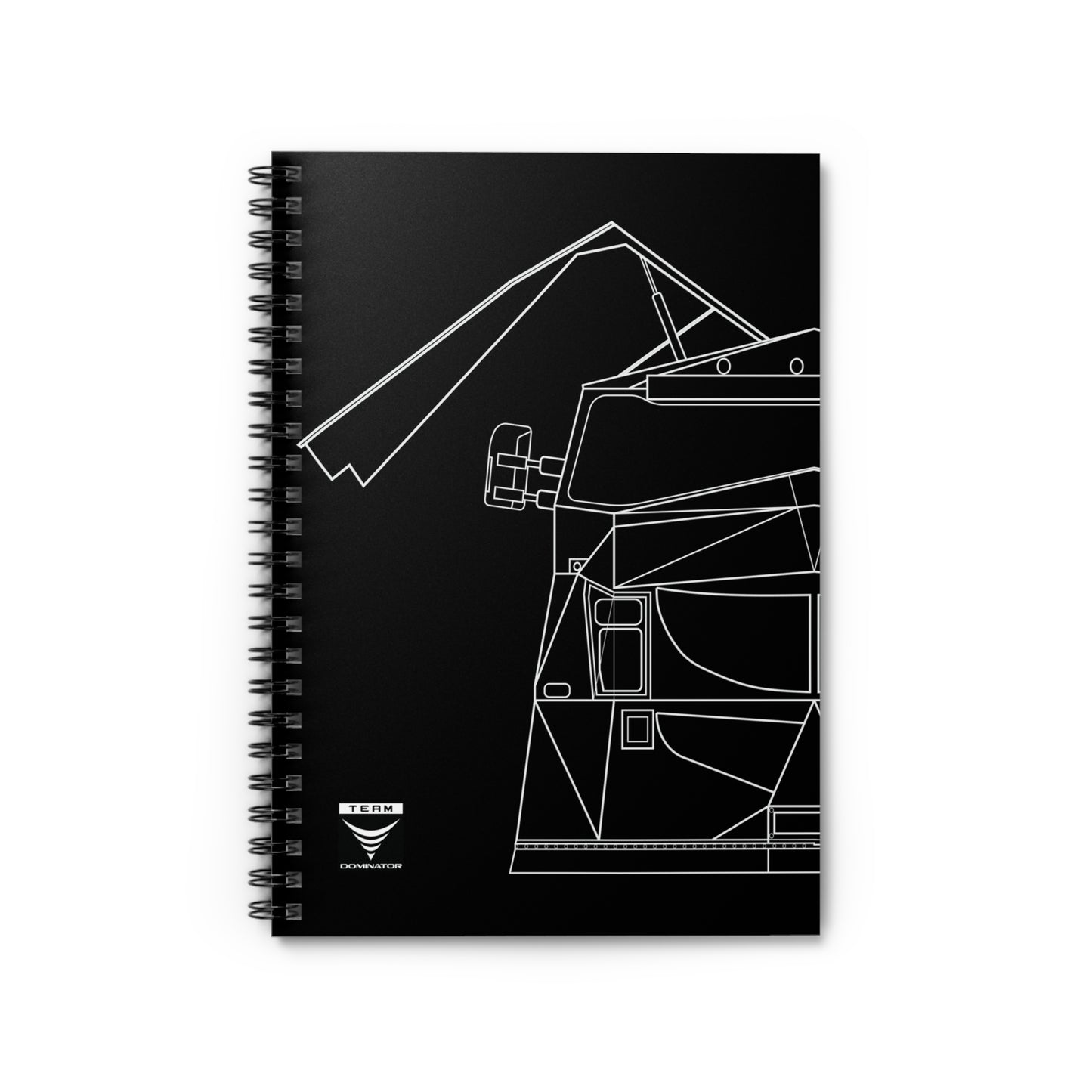 DOMINATOR WIREFRAME NOTEBOOK - Never Stop Chasing