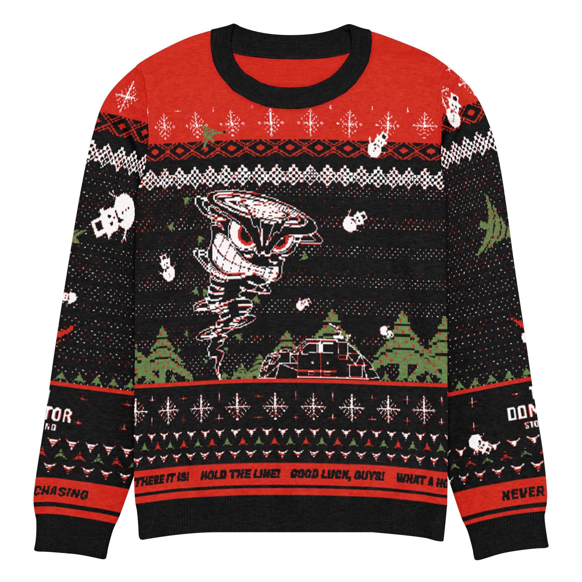 Team Dominator Tornado 2025 Ugly Christmas Sweater – Team