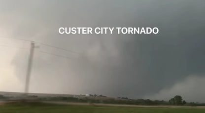 Collectible Dominator 3 Tornado Windshield Fragment Plaque, Limited Edition 10–650