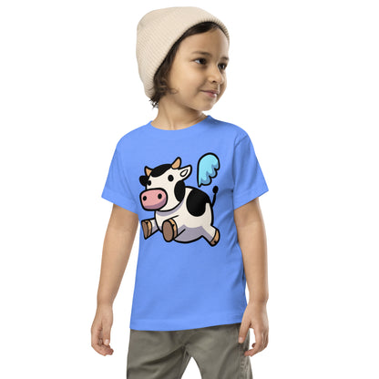 Flying Cow Emoji Toddler Tee