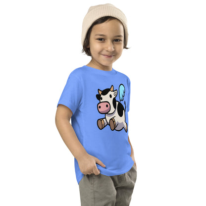 Flying Cow Emoji Toddler Tee