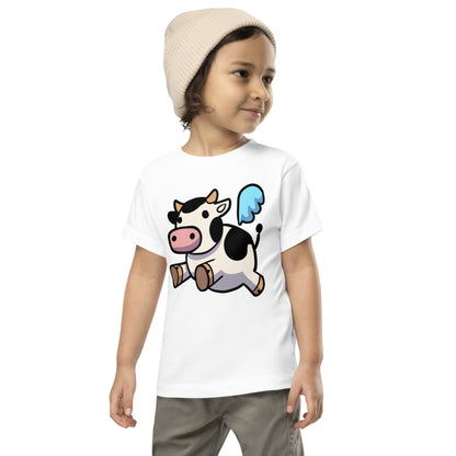 Flying Cow Emoji Toddler Tee