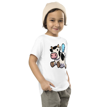 Flying Cow Emoji Toddler Tee