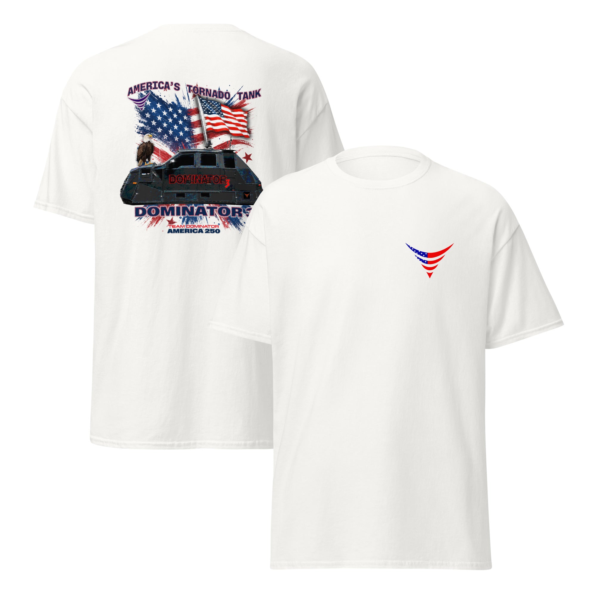その他 DOMINATOR - 10TH ANNIVERSARY EDITION USA 250 Edition Dominator 3 Tee - America's Tornado Tank – Team