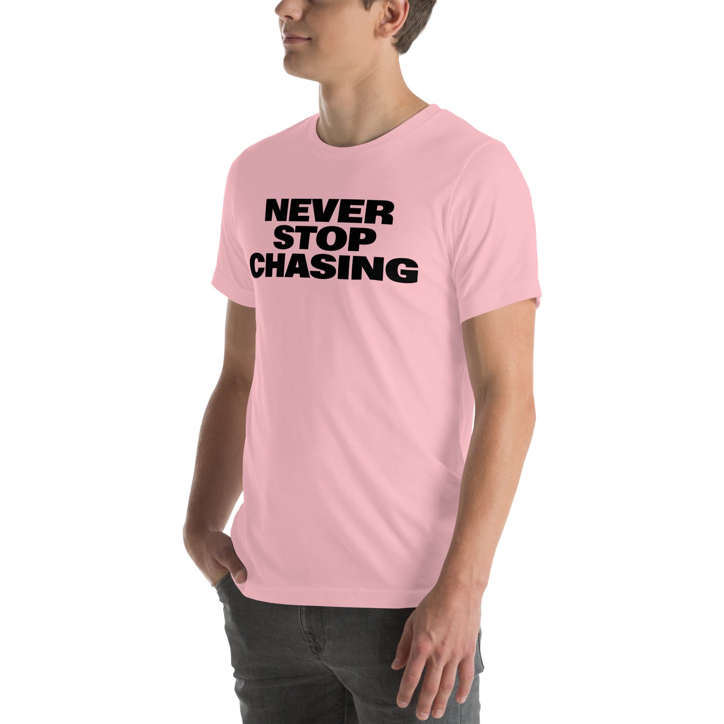 Never Stop Chasing NSC Bold Light Tee