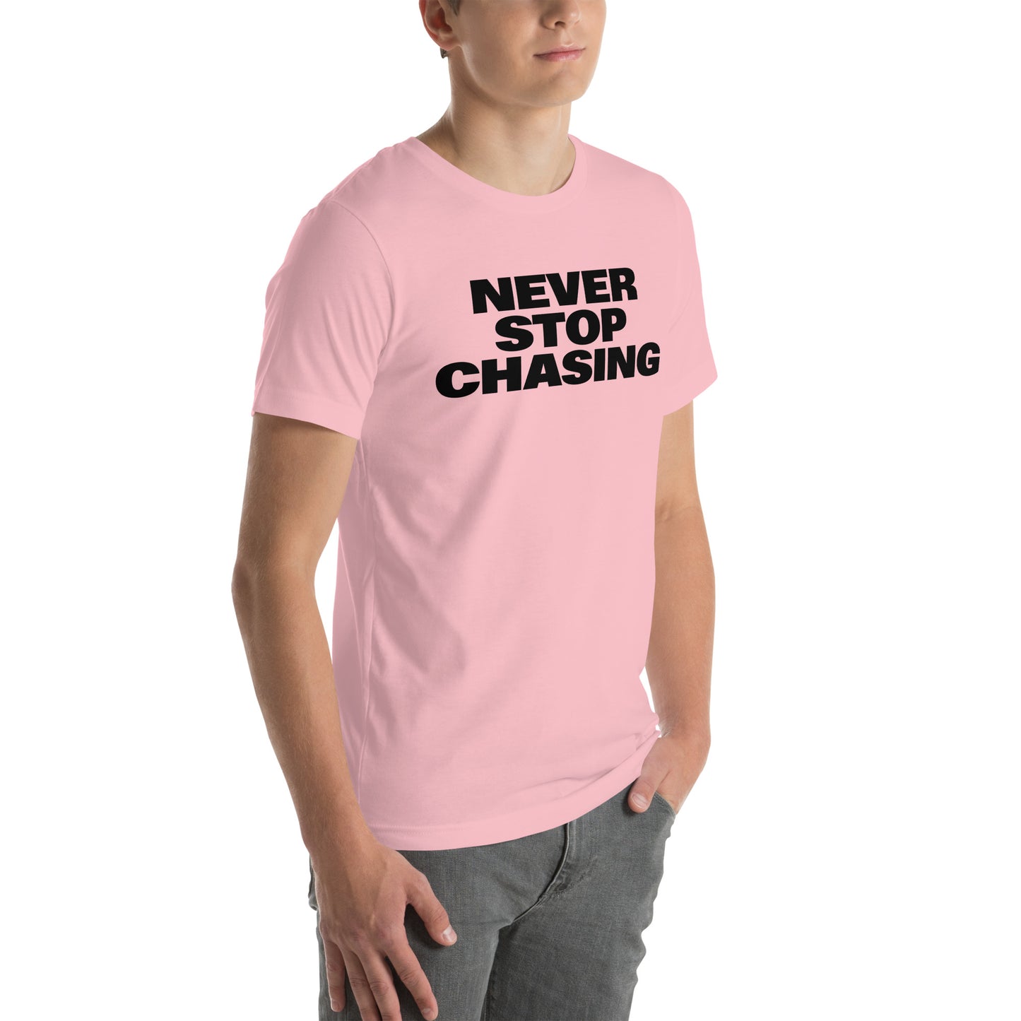 Never Stop Chasing NSC Bold Light Tee