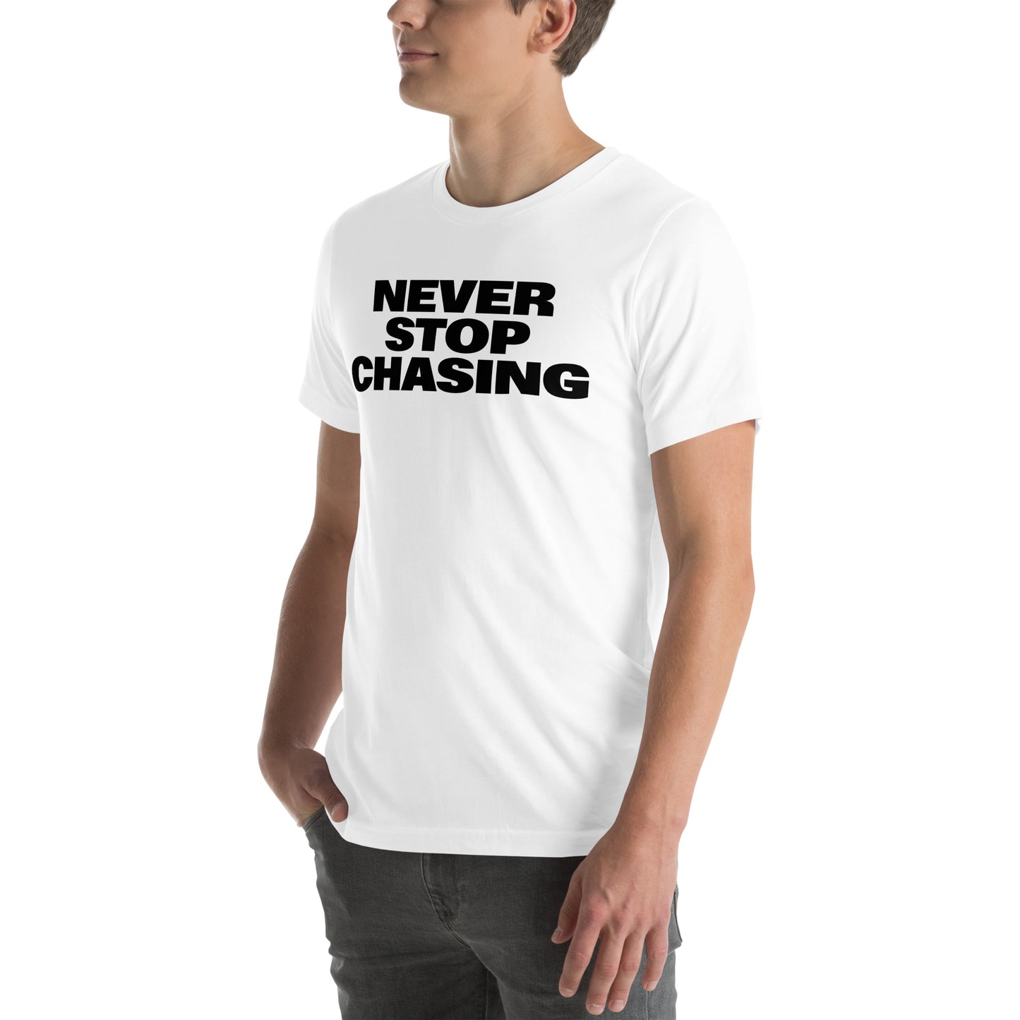 Never Stop Chasing NSC Bold Light Tee