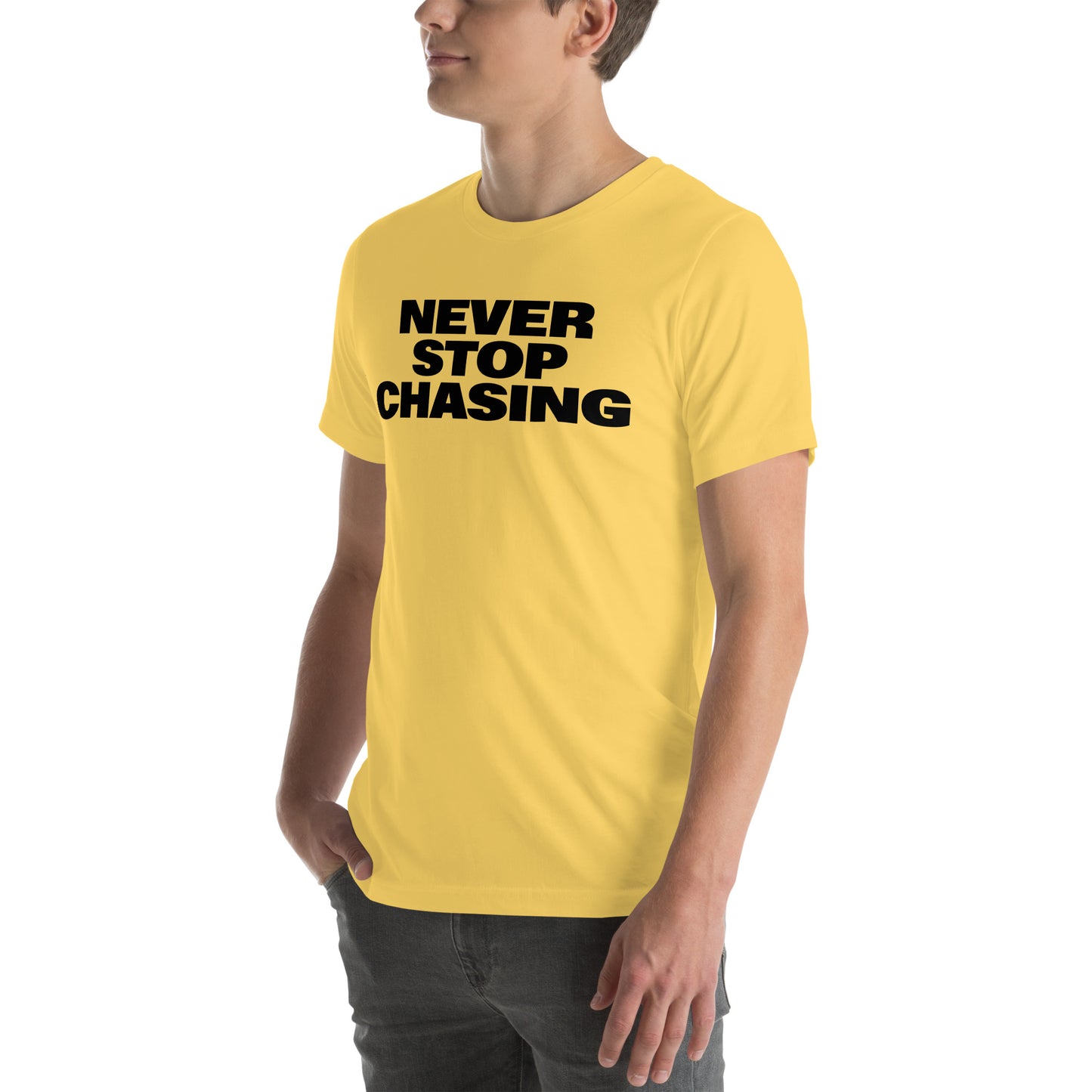 Never Stop Chasing NSC Bold Light Tee