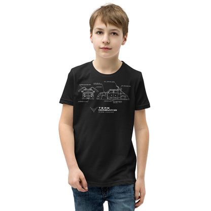 Dominator 3 Wireframe Youth Tee